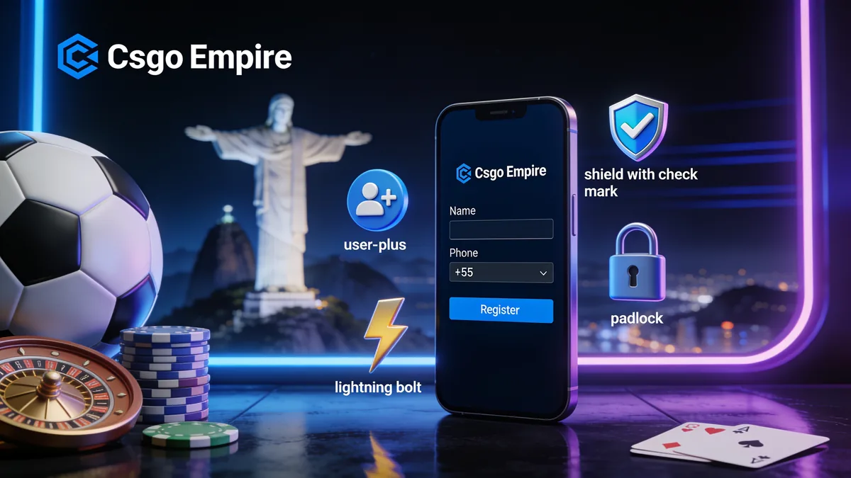 Como usar o código bônus CSGO Empire para jogadores no Brasil